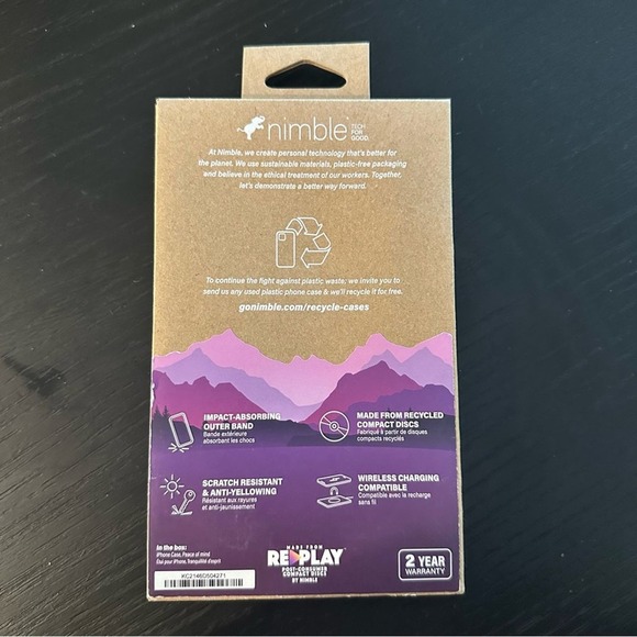 Clear iPhone case for iPhone 13 mini and iPhone 12 mini - scratch resistant - Picture 2 of 4